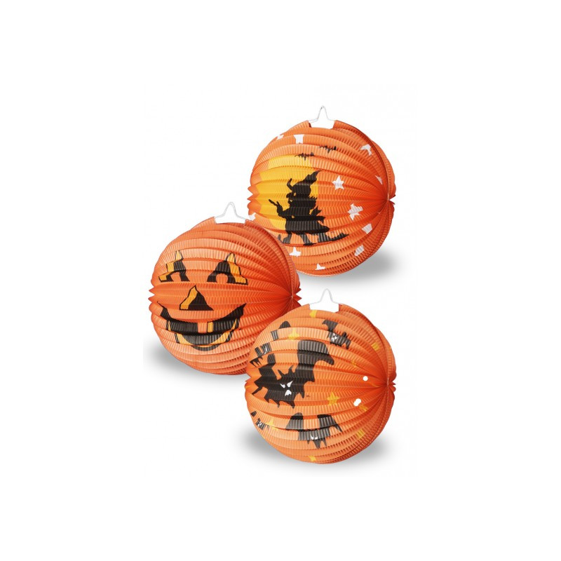 Halloween motív lucerna